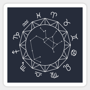 Sagittarius Constellation Zodiac Sign Sticker